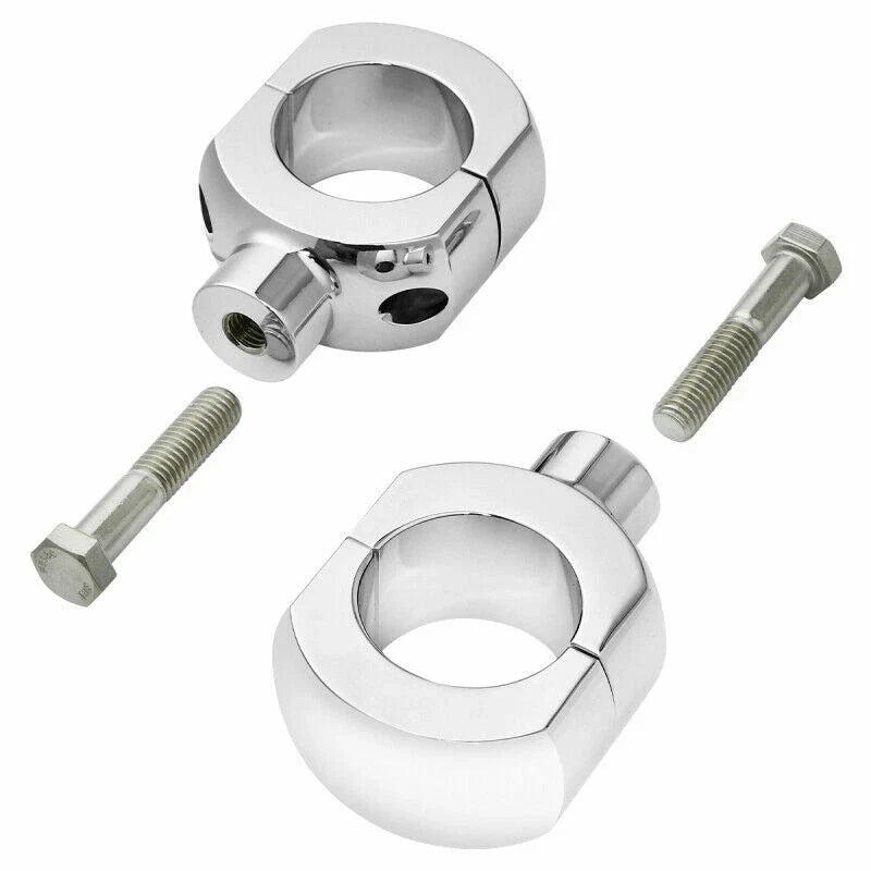 Handlebar Bar Risers 1" 1.25" 1.5" 2" for Harley Softail Dyna