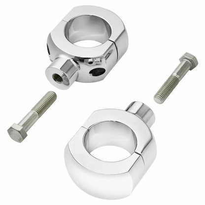 Handlebar Bar Risers 1" 1.25" 1.5" 2" for Harley Softail Dyna