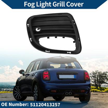 1 Pc Rear Left Fog Light Grill for Mini R56 (2005-2015) Black