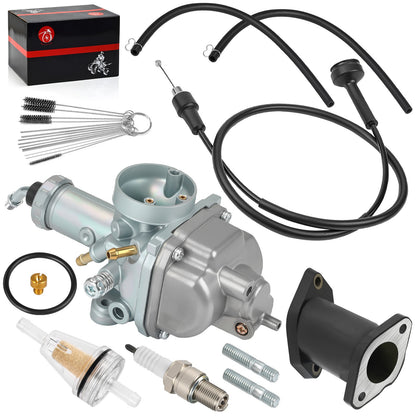 Carburetor Kit for Yamaha Timberwolf YFB250 (1992–2000) w/ Throttle Cable