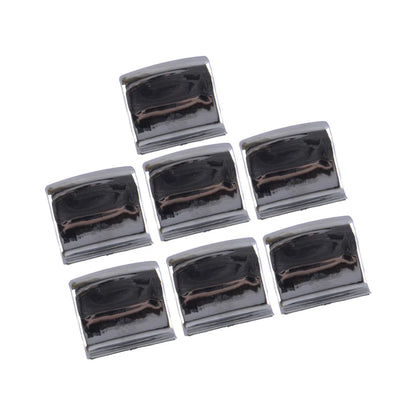 7 x ABS Silver Window Regulator Switch Button Covers for Nissan ET