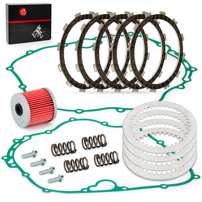 Clutch Friction Plates & Gasket Kit for Kawasaki Bayou 300 (1986–2005)