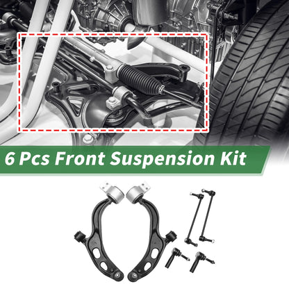 Set of 6 Front Lower Control Arms for Ford Flex (2010–2012) No.MS401121/MS401122