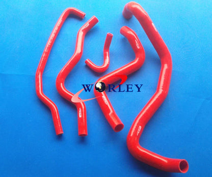 Black Silicone Radiator Heater Hose Kit for Ford Falcon BA BF 5.4L V8 (2002-2008)