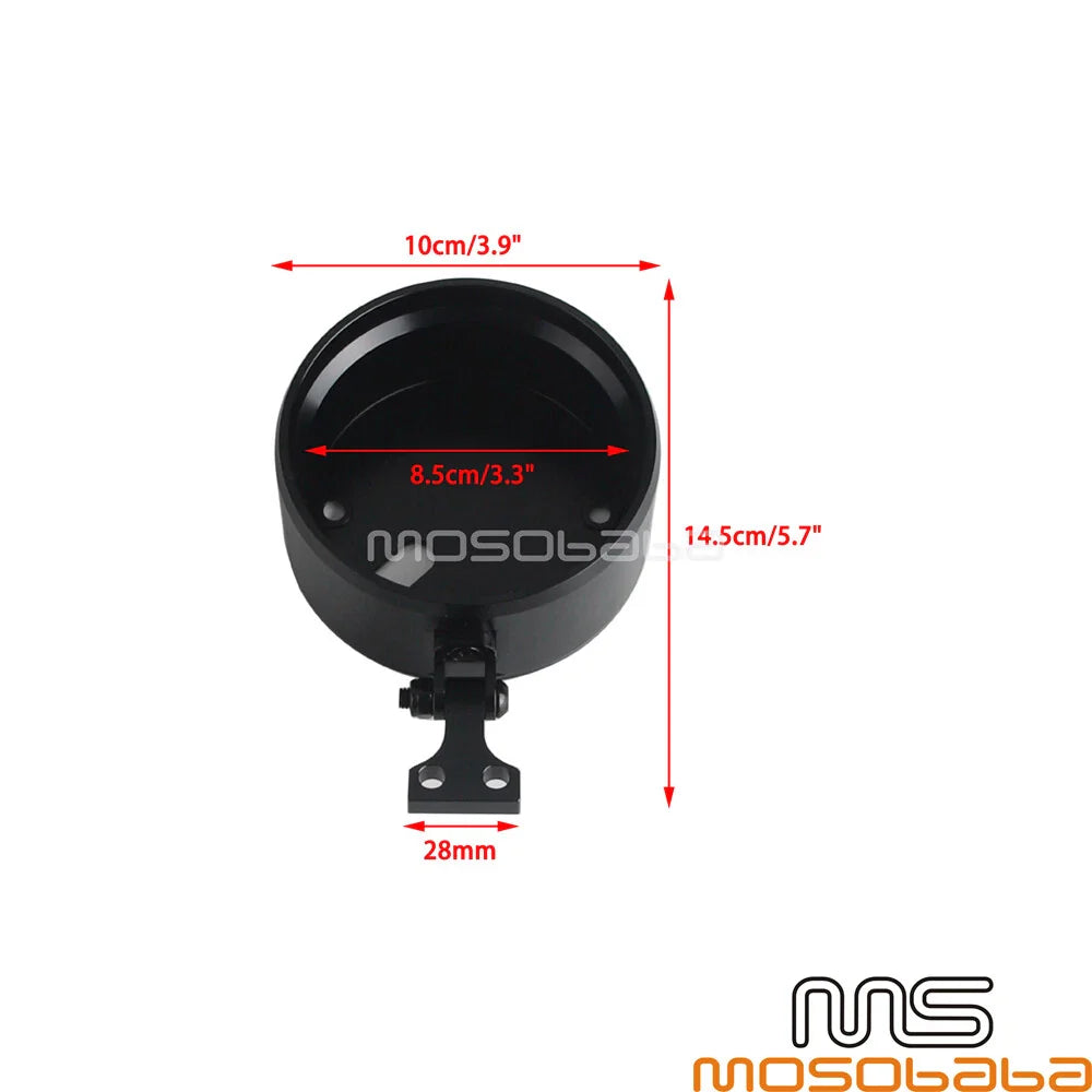 T-Bar Digital Gauge Mount for Harley Softail Fat Bob FXFB FXFBS Low Rider S