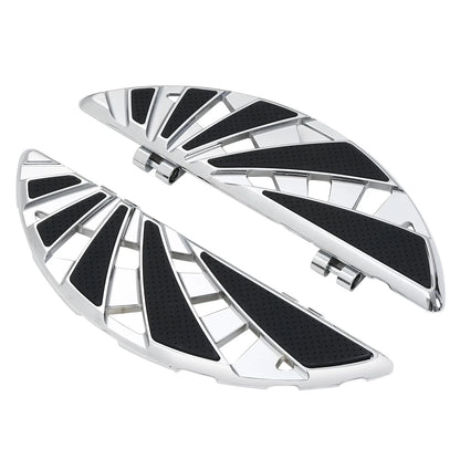 Rider Driver Floorboards for Harley Touring Road King Softail (1986-2024)