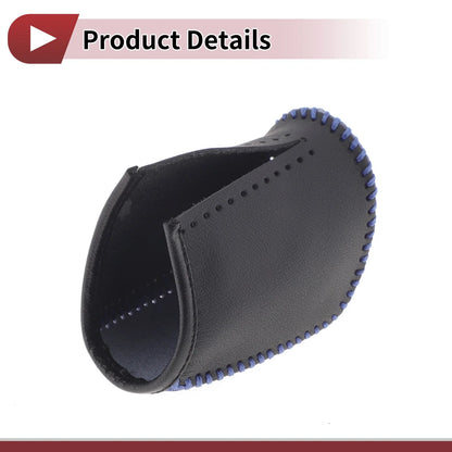 Dodge Journey Gear Shift Knob Cover 2011-2020 Black Blue Faux Leather