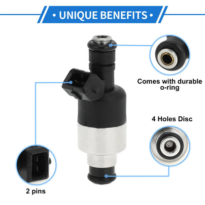 Fuel Injector for Chevrolet Corsa 1.8 (1996-1998) - 1 x Black Injector