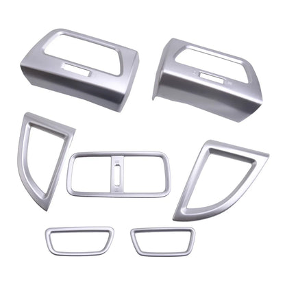 Silver AC Air Vent Cover Frame for Honda CR-V 2012-2016 (2 x Covers)