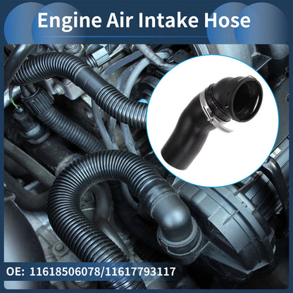 Engine Air Intake Hose for BMW 3 Series E90 (2005–2011) 11618506078 Rubber