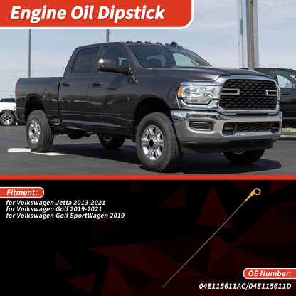Oil Dipstick No. 04E115611AC for Volkswagen Jetta (2013–2021)