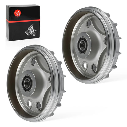 2 x Front Brake Drum for Honda Rancher 350 (2000–2006)