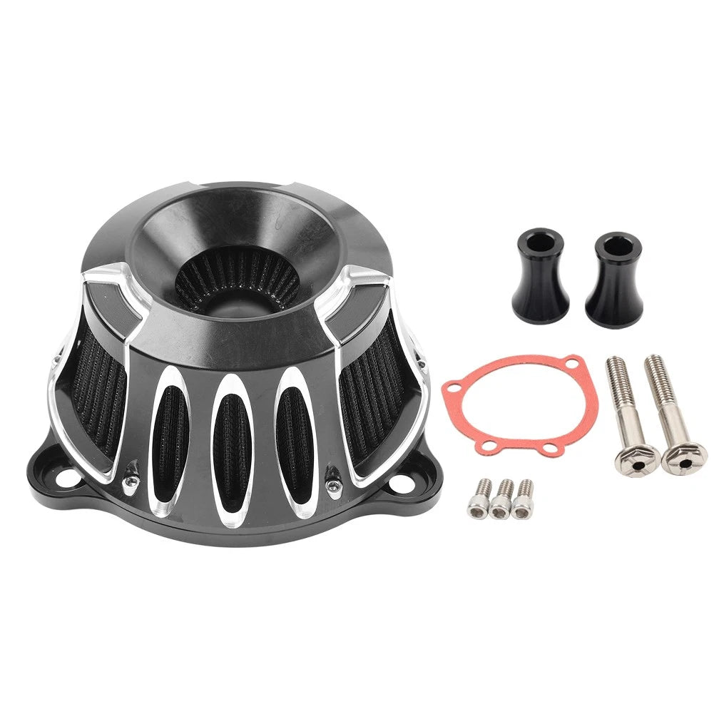 Blue Air Cleaner Intake Filter Kit for Harley Sportster XL883 XL1200 (1991–2023)