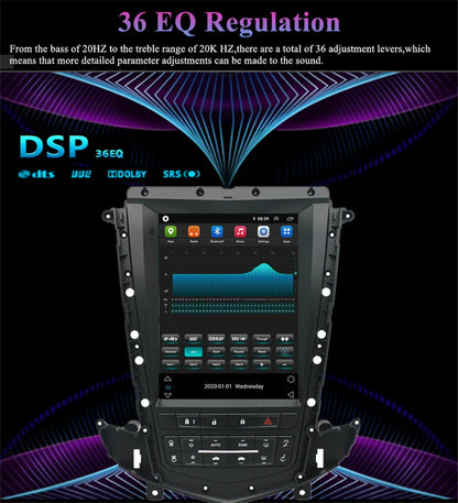 9.7" Android 10 Stereo Radio GPS for Cadillac SRX (2009-2012)