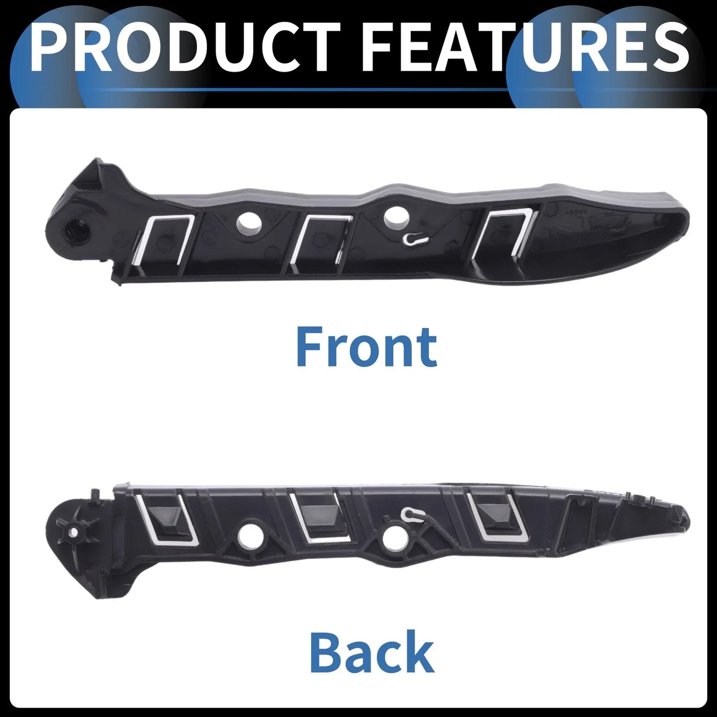 1 x Left Front Bumper Retainer Bracket for BMW 550i (2008-2010)
