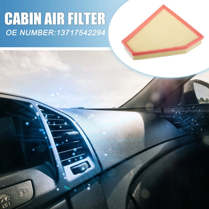 Cabin & Engine Air Filter Set for BMW 128i L6 3.0L (2008–2013) No. 13717542294