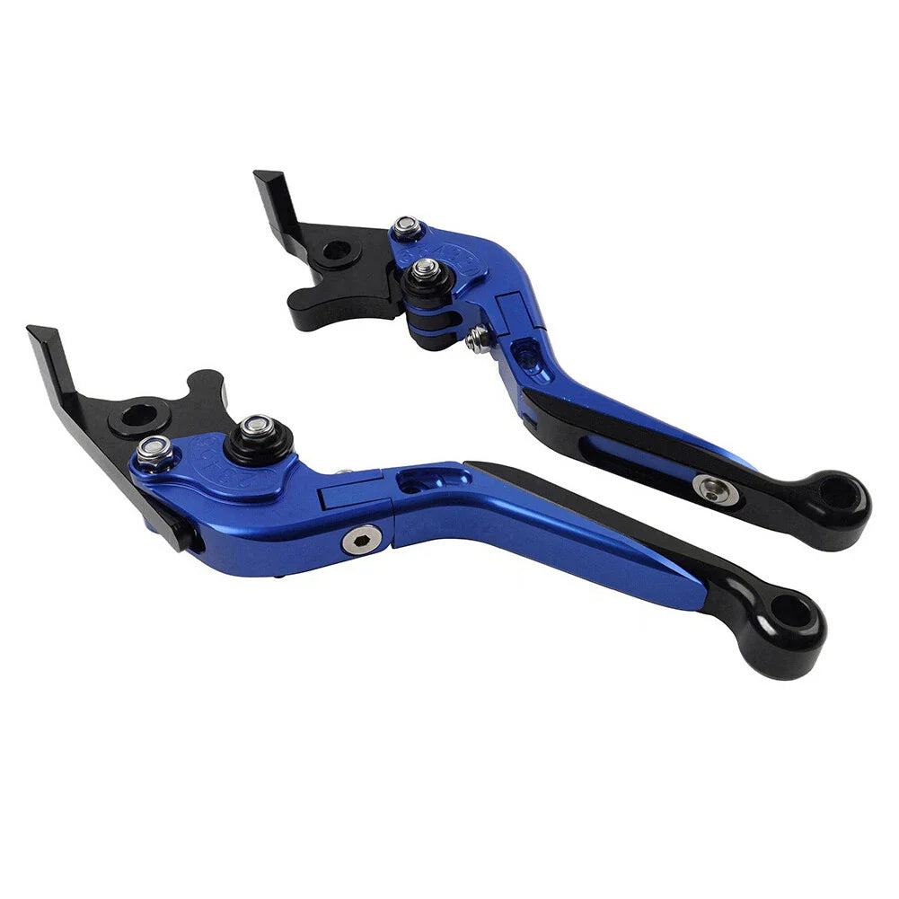 Blue Extendable Brake Clutch Levers for BMW F900R F900XR F750GS F850GS (2020-2023)