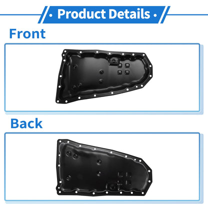 1 Pc Engine Oil Pan No. 3139028X0A for Nissan Altima (2013–2018) Steel Black