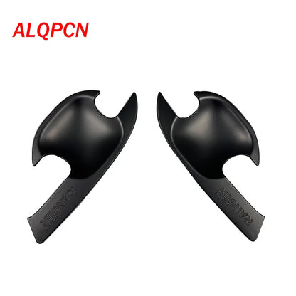 4 x Matte Black Outer Door Handle Bowl Covers for Ford Ranger (2012-2019)