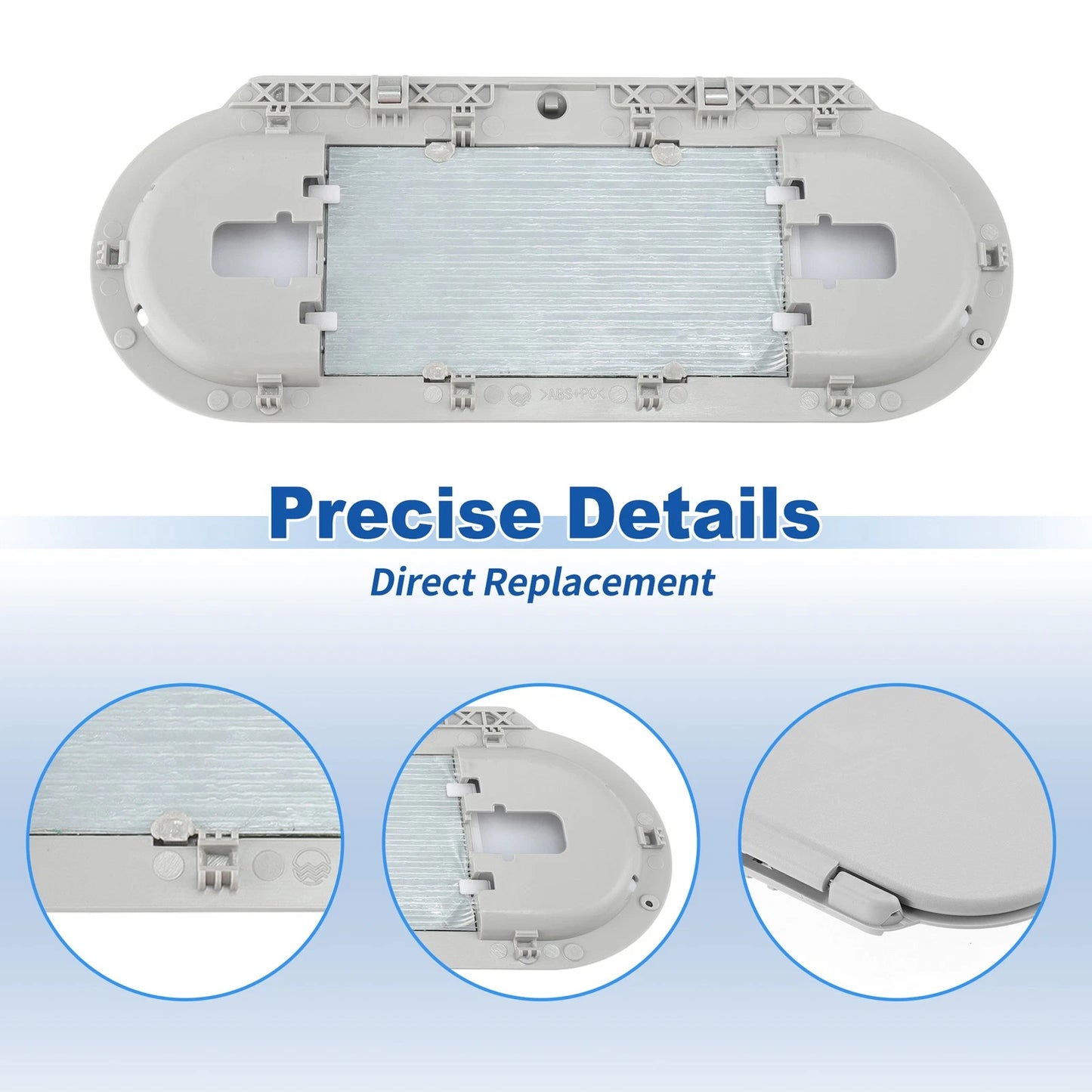 Sun Visor Vanity Mirror Cover for BMW Mini Cooper F55 F56 F60 (2015–2022)
