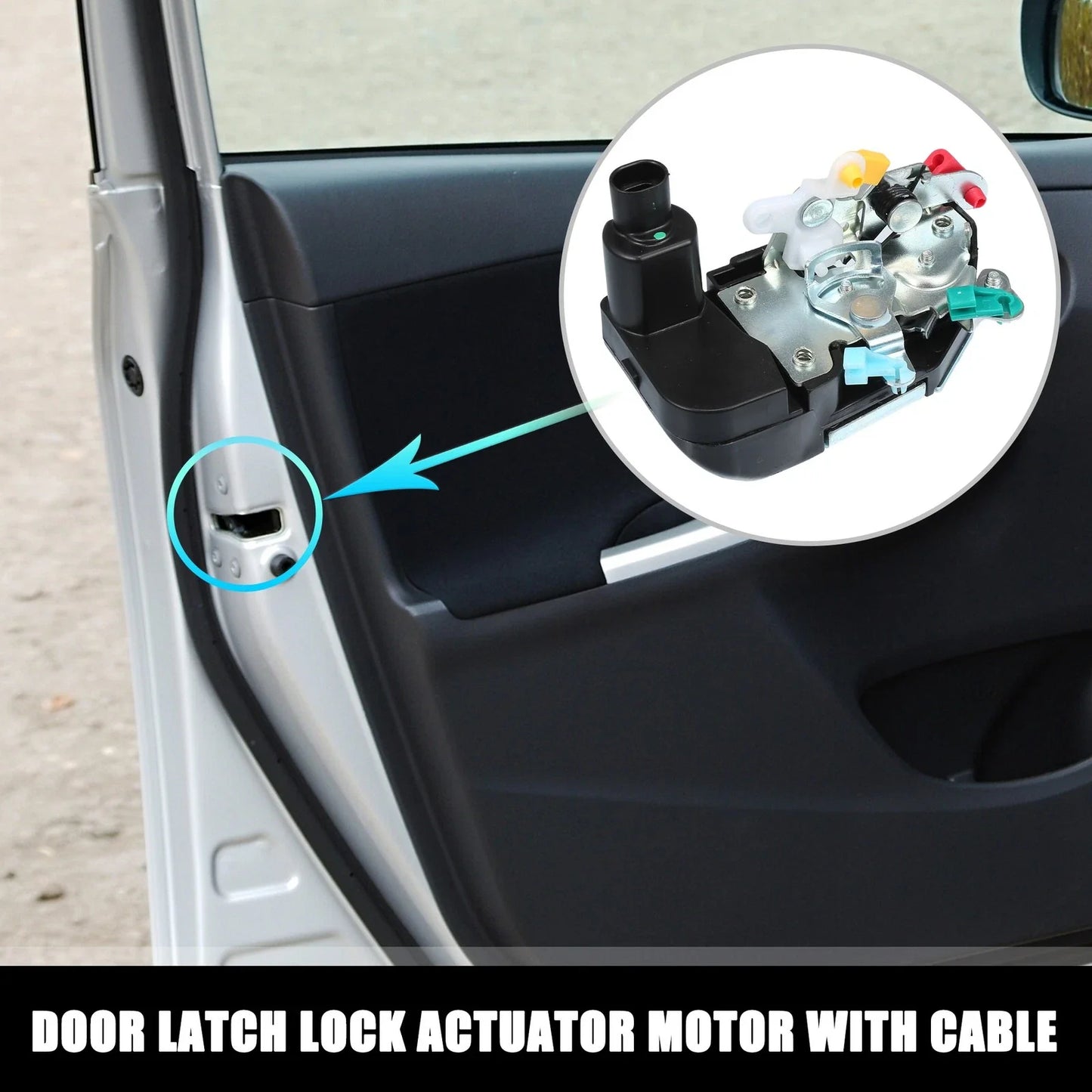 Front Left Side Door Lock Actuator for Dodge Caravan (1997-2000)