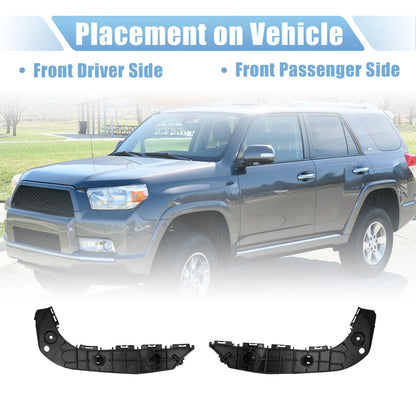 Set of 2 Front Bumper Mounting Support Brackets 5211535153 for Toyota 4Runner
