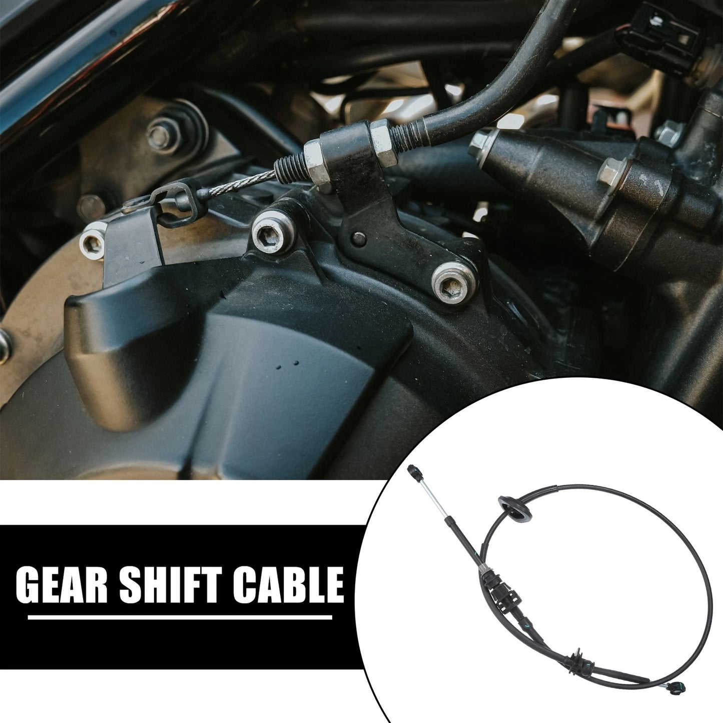 Gear Control Shift Cable for Ford Bronco (1992–1996) & F-150 (1992–1997)