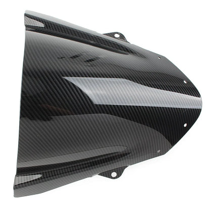 Windshield ABS for Kawasaki ZX6R 636, ZX10R Carbon Fiber Black (2009-2022)