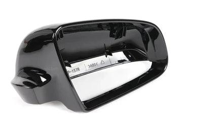 Gloss Black Wing Mirror Caps for Audi A4 B7 (2005–2008)