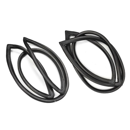 Windshield Rubber Weatherstrip Front Rear Fits Datsun Sunny B310 4D Sedan 77-81