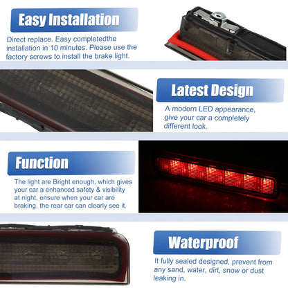 High Level Third Rear Brake Stop Light 2K0945087C for VW Caddy III (2004–2015)