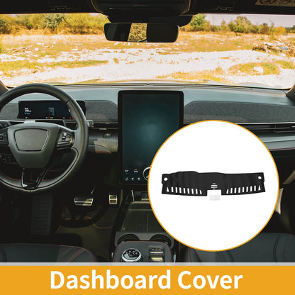 Dashboard Cover for Mercedes-Benz GLK (2012–2015) Black Anti-Slip