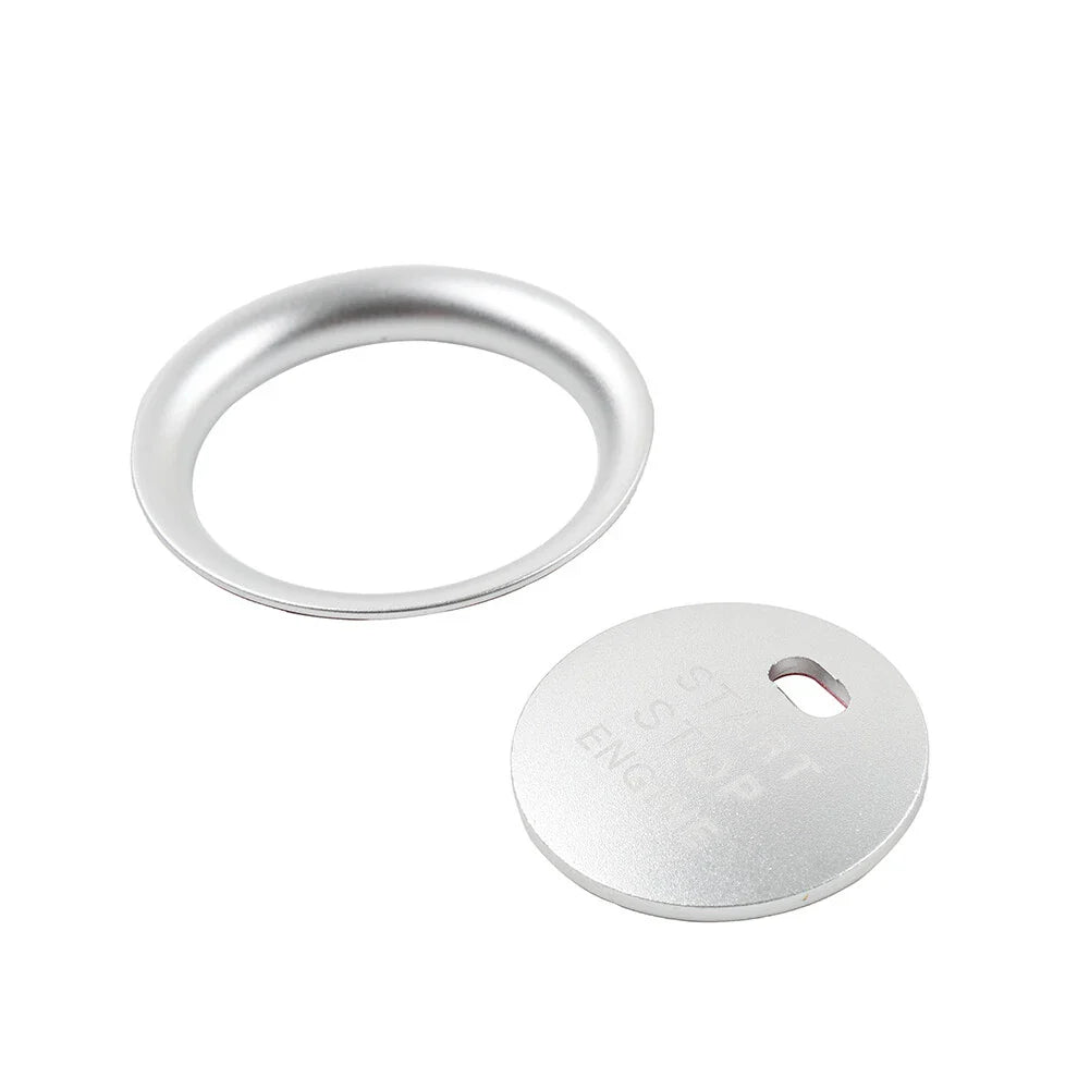 Silver Engine Start Push Button Cover Ring Trim for Mazda 3 6 CX-5 (2003-2023)