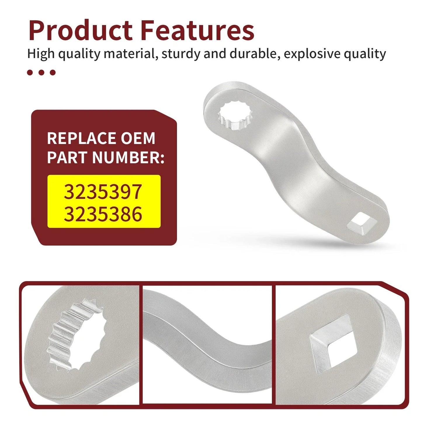 Main Gearcase Bellcrank for Polaris RZR 570, Trail 570, S 570 (2012–2022)