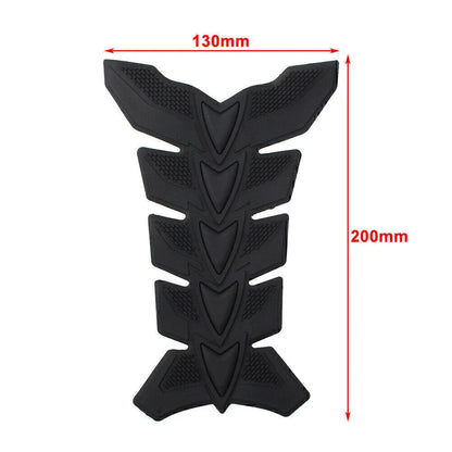 3D Fish Bone Decal Sticker Protector for Universal Motorcycle Fuel Oil Tank