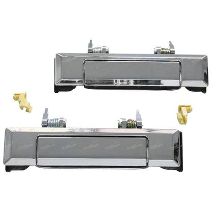 Chrome Door Handles for Toyota Landcruiser 60/70/75/78/79 Series (1980–2007)