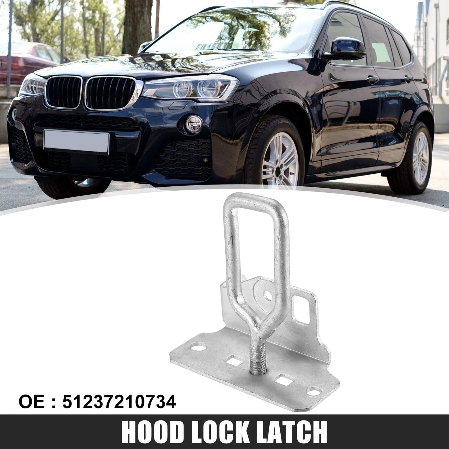 Engine Hood Catch Lock Latch for BMW X3/X4 (2011-2016)