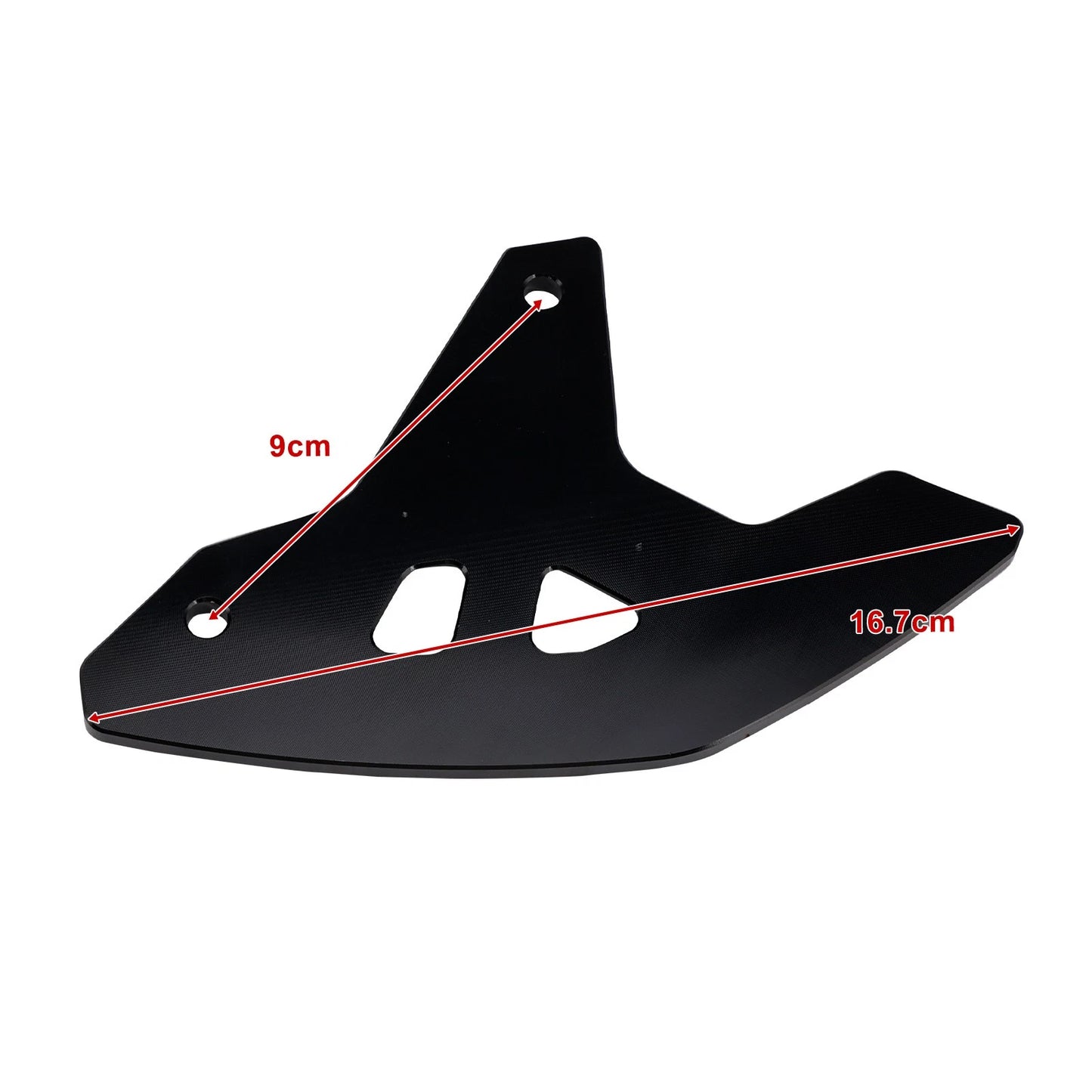 Rear Brake Disc Guard Cover for Suzuki DR-Z400SM (2000–2024) DRZ400/S/E Black
