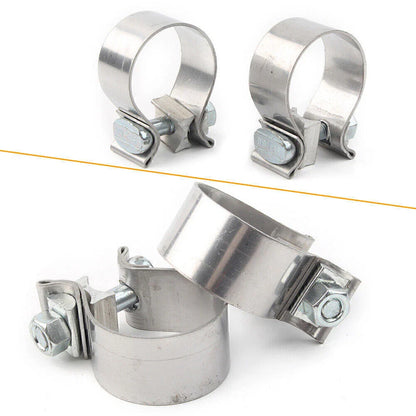 Exhaust Clamp 1.75" for Harley-Davidson Motor Stainless Steel