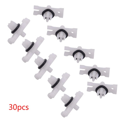 30x Roof Rain Gutter Moulding Trim Clips for BMW 3 Series E46 (1998-2006)