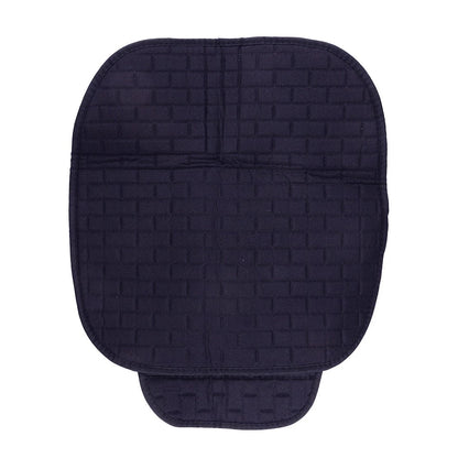 Black Car Front Seat Cushion Covers Set for Universal Fit ()
