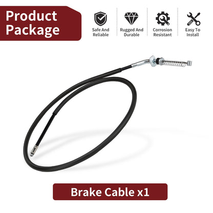 Right Hand Front Brake Cable for Yamaha Raptor 80, Grizzly 80 (2001–2005)
