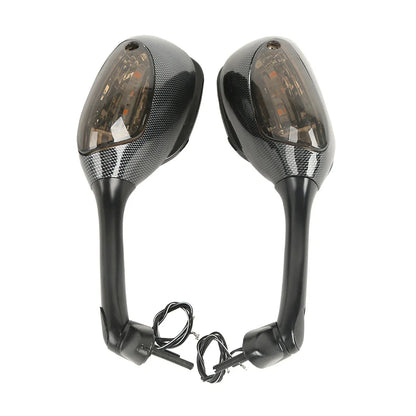 Rearview Mirrors with Turn Signals for Suzuki GSXR600 GSXR750 GSXR1000 (2005-2025)