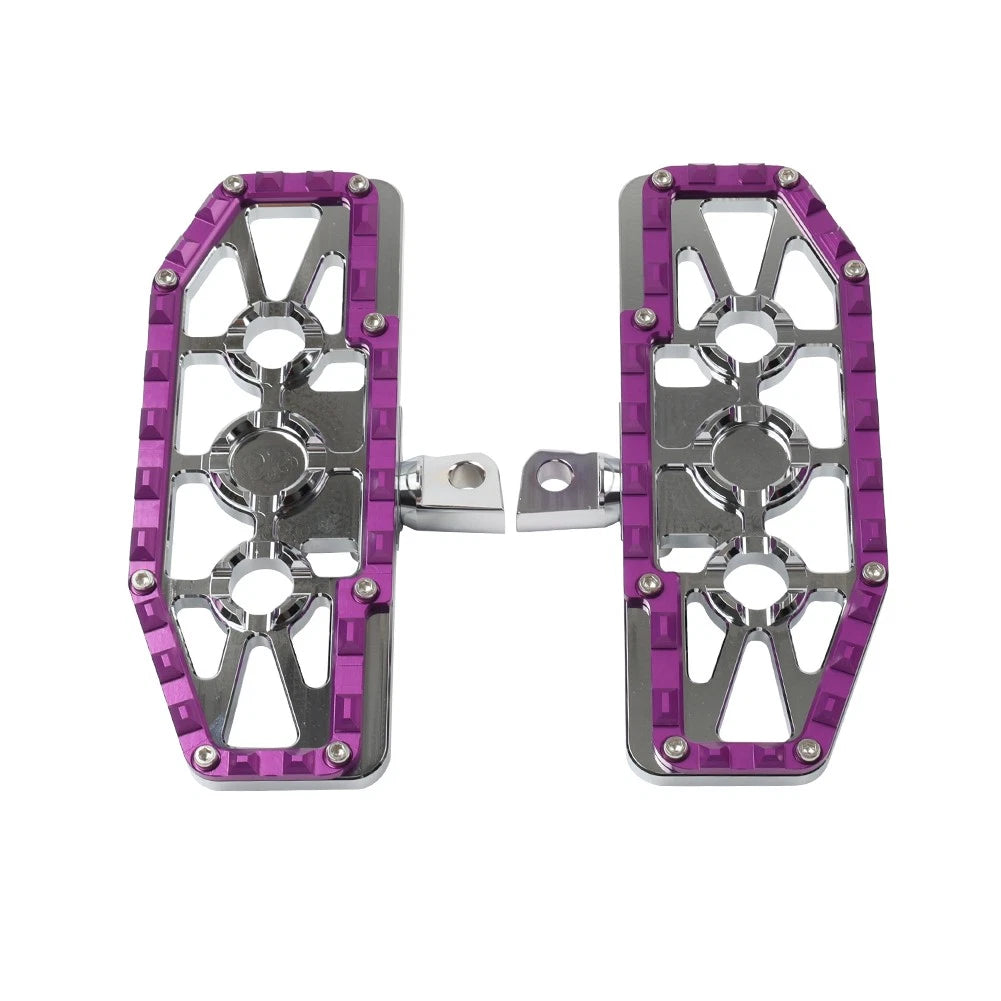 Set of 4 Turn Signal Light Lens Cover Bezel Visor Ring for Harley (1986–Present)