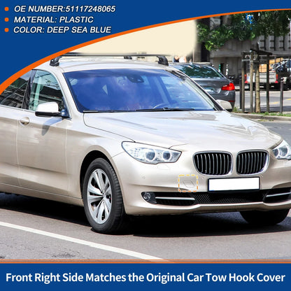 Front Right Bumper Tow Hook Cover for BMW 535i