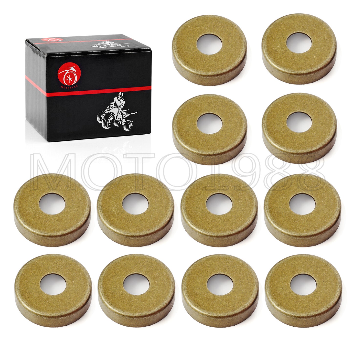 12pcs A Arm Dust Cover Seal Caps for Yamaha Banshee 350 (1987–2006)
