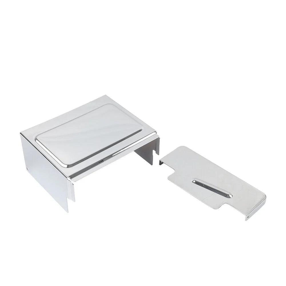 Chrome Battery Top Side Cover for Harley Dyna Low Rider FXDL FXD FXDWG (1997-2005)