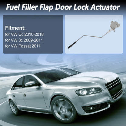3C8810773A Fuel Filler Flap Door Latch Lock Actuator for VW CC (2009–2017)