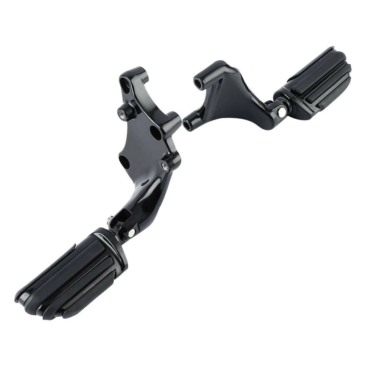 Black Passenger Foot Pegs for Harley Sportster 883 1200 (2014-2022)