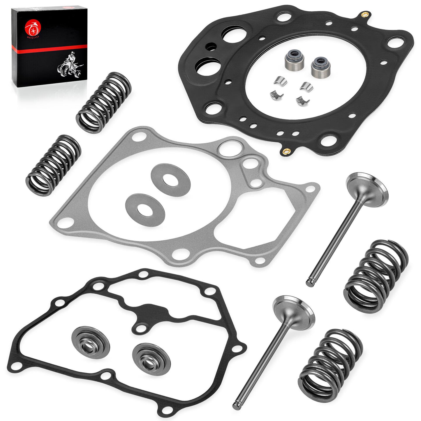 Cylinder Intake Exhaust Valve & Gasket for Honda Rancher 420 (2009–2024)